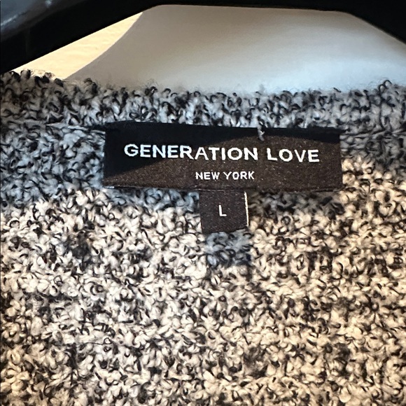 Generation Love Grey Cardigan Top - Picture 6 of 7